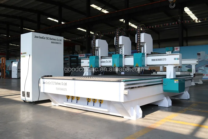 Multi Spindle mach3 Software 1325 Cnc Router Machine for Wood Carving