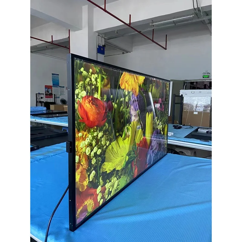 5500 nits high brightness lcd monitor  75  inch  for Outdoor display  use for Bus stop signs and outdoor advertising machines details