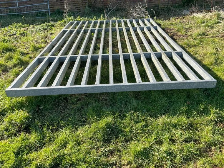 Powder Coated Standard Cattle Grid in 4m*2m