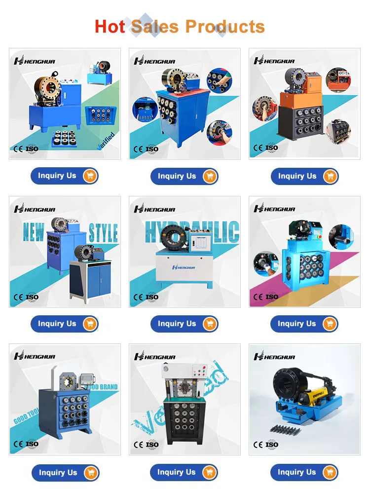 High Quality Automatic Model 2" Hose Crimper Original Crimping Machine Hydraulic Hose Pressing Machine Price