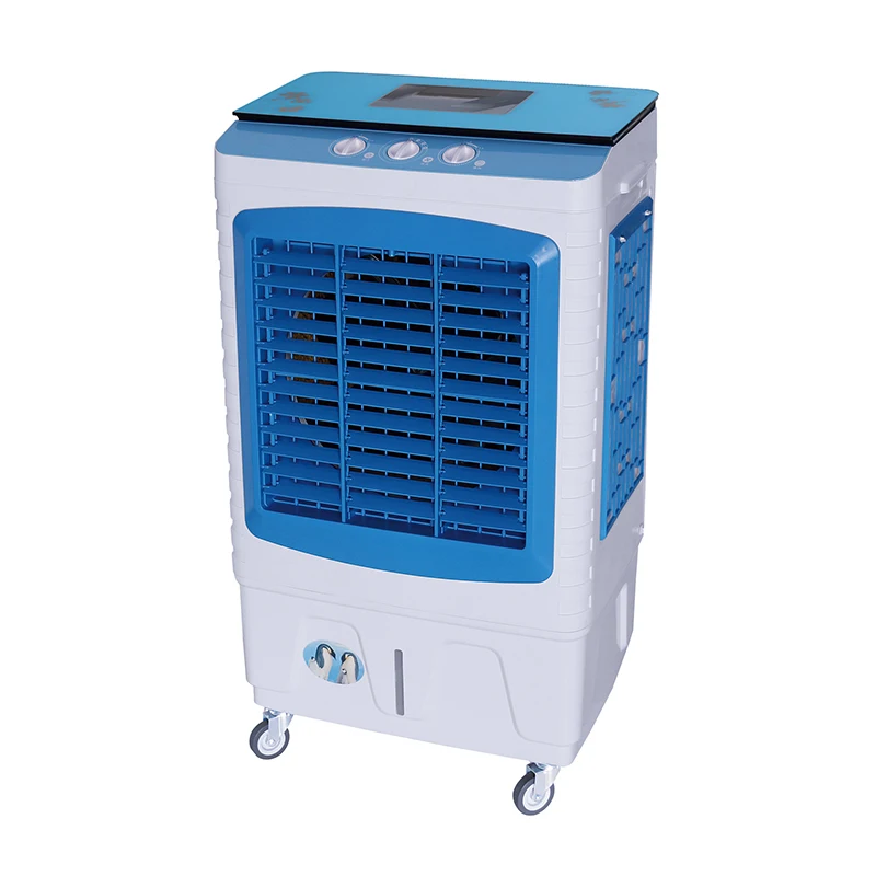 高品质新设计的迷你便携式台式空气冷却器2020,带冷藏室风扇