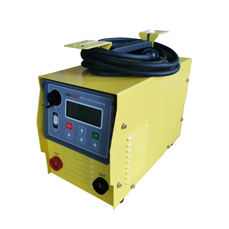 Electrofusion Thermofusion Welding HDPE Pipe Fusion PFE315B Price Electrofusion Machine