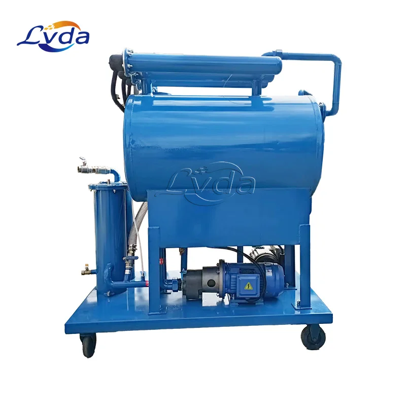 Power Plant Use Vacuum Dehydration Transformer Oil Filtration Machine