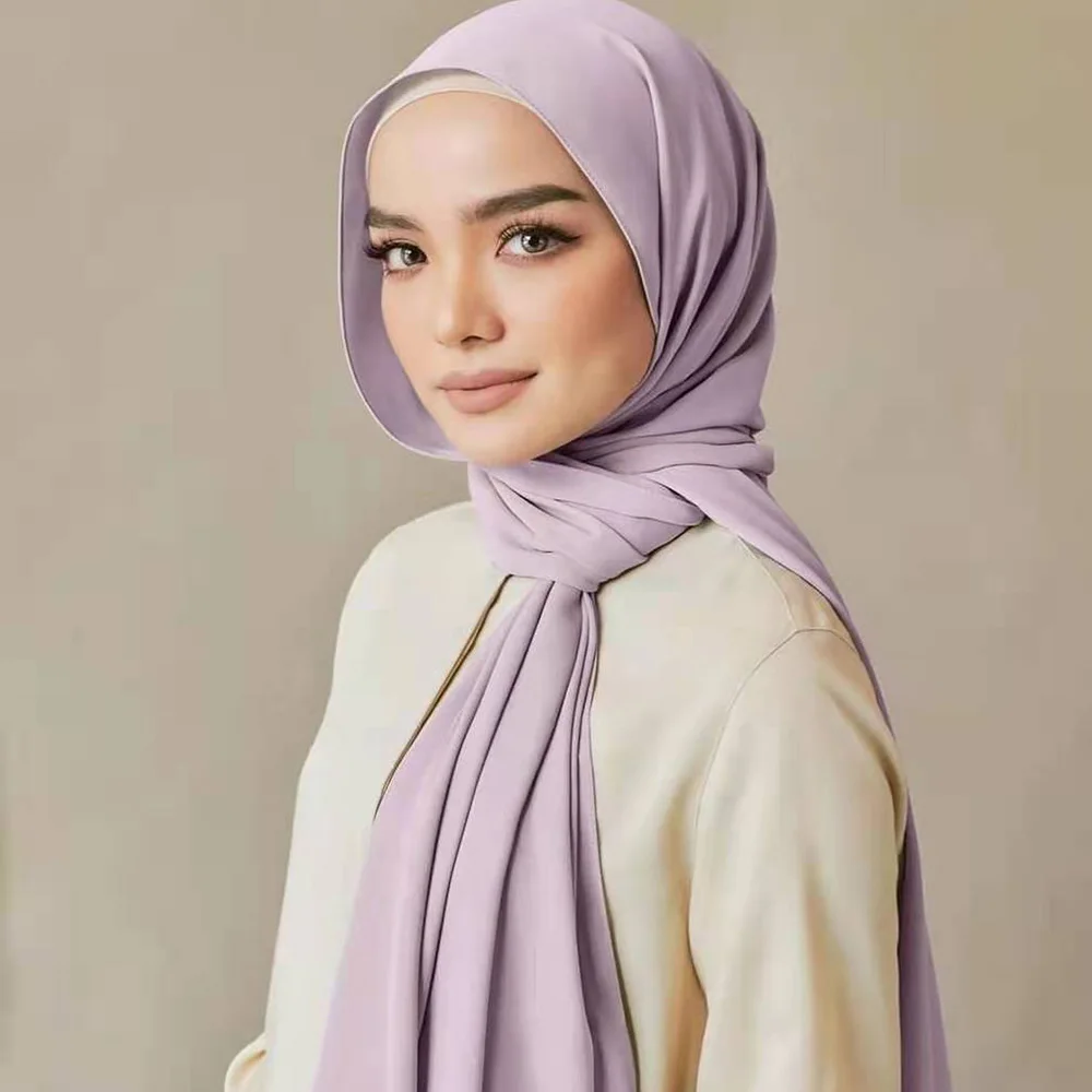 Chiffon scarves hijab discount
