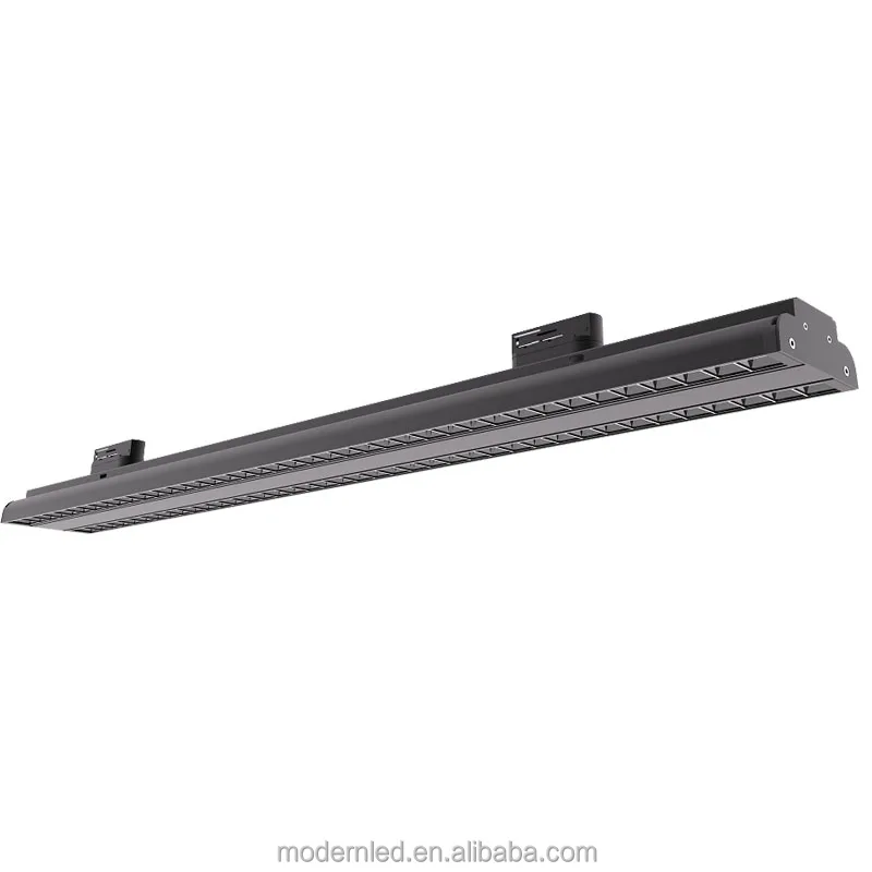 60w Linear Led Lighting Trunking Light With 120 Degree Vertical Tilt ...