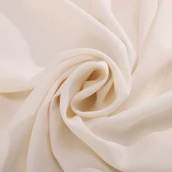 Super soft peaceful silk beige 19M/M 100% silk ahimsa peace silk custom NO 3