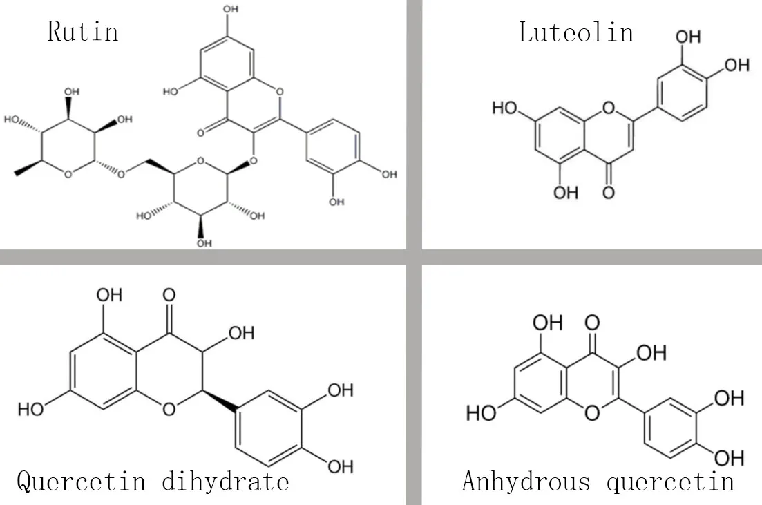 good  price Sophora japonica extract Quercetin Anhydrous Quercetin Dihydrate