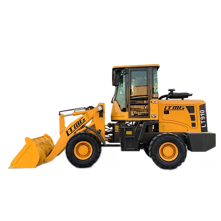 In Stock Fast Delivery Loader diesel Four Wheel Drive Loader 0.8 Ton 1 Ton 1.5 Ton Wheel Loader with Semi-solid Tire