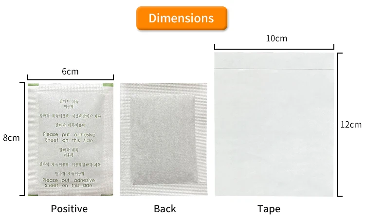 Best Price Custom Deep Cleansing Kinoki Foot Pads Relieve Stress & Improve Sleep Wood Bamboo Detox Foot Pads