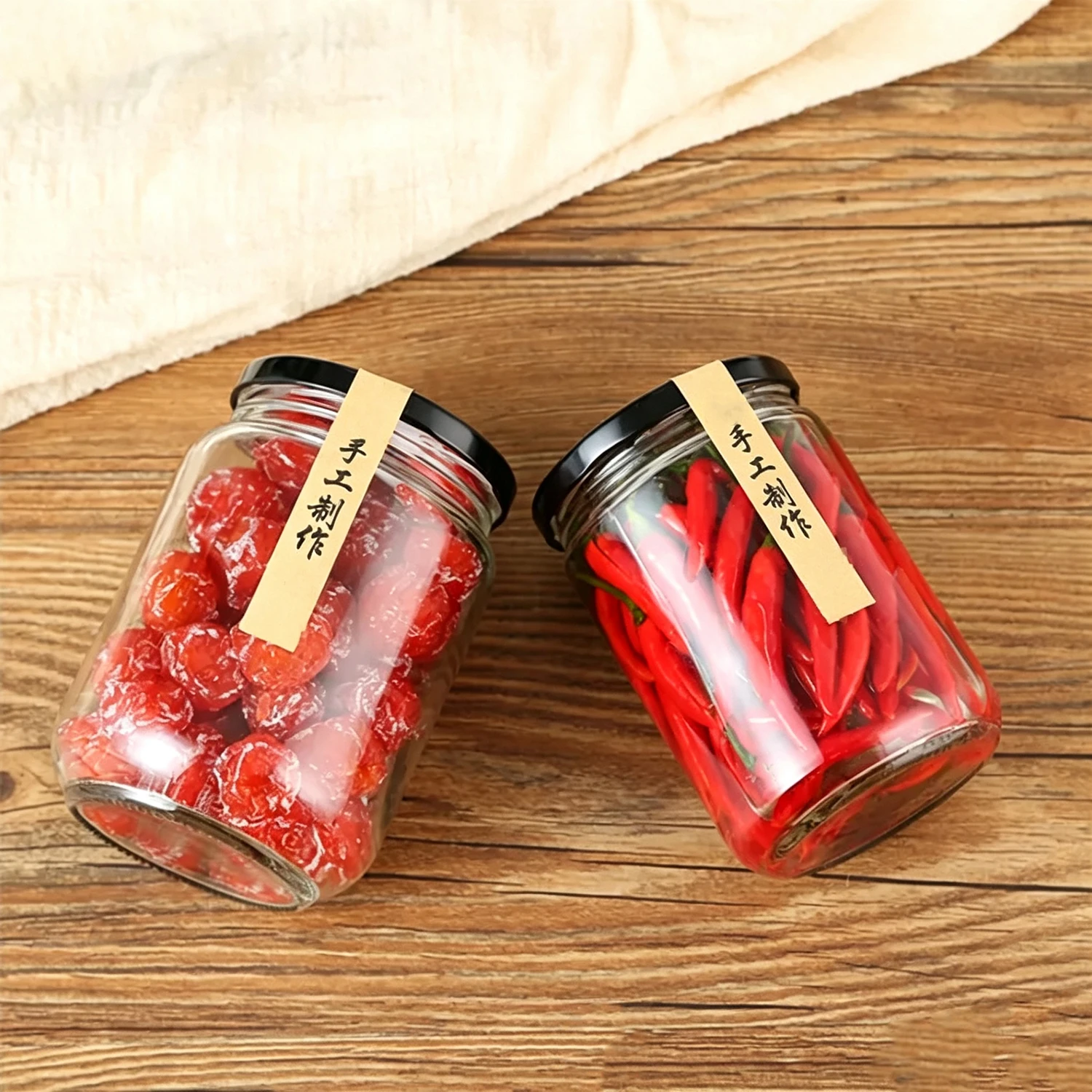 100ml / 150ml / 200ml Kleine Runde Glas-Marmeladengläser mit Deckel Aufbewahrungsgläser für Lebensmittel| Alibaba.com
