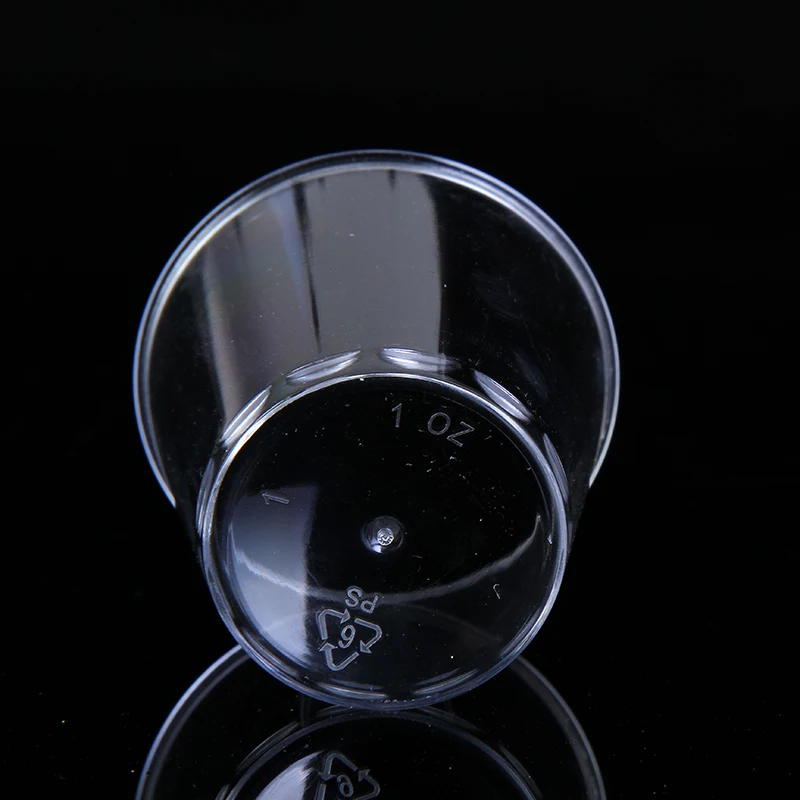 Необычная пивная десертная прозрачная соковая кофейная PS одноразовая пластиковая