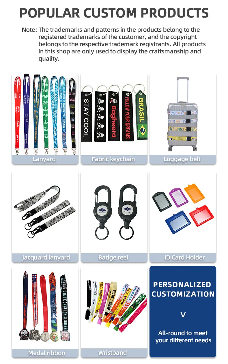 Short Wrist Lanyard Custom Keychain Strap - Durable & Eco-friendly