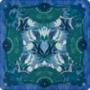 Lake blue fan