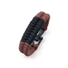 brown with black buckle