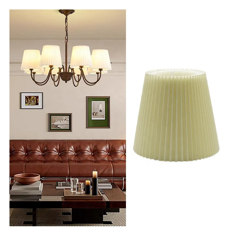 Высококачественный пергаментный отдельный OEM оптовая продажа затемненный круглый маленький Настольный светильник потолочные лампы абажуры