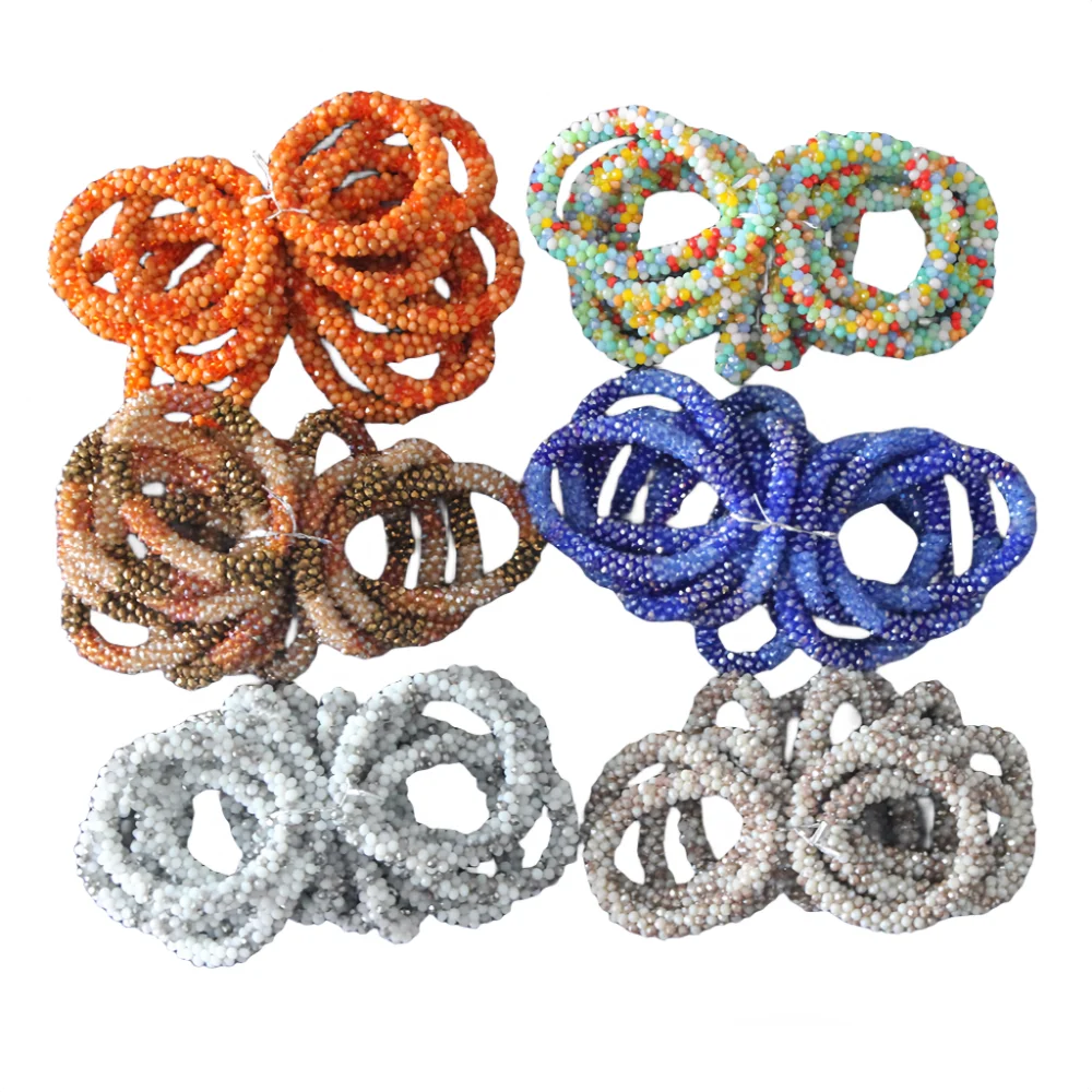 Future Angel Women's Crystal Glass Beads Bracelet for Anniversary