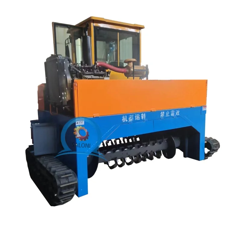 Hot Sale Chicken Waste Farm Waste Bio-Traktor Dnger Pilz Hhner mist  Geflgel mist Kuhmist Walking Machine