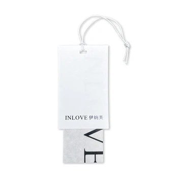 Hang Tags Customized Labels for Brand Clothing Labels Private Brand Tags Textured Unique Design Grams Paper High Quality Trendy