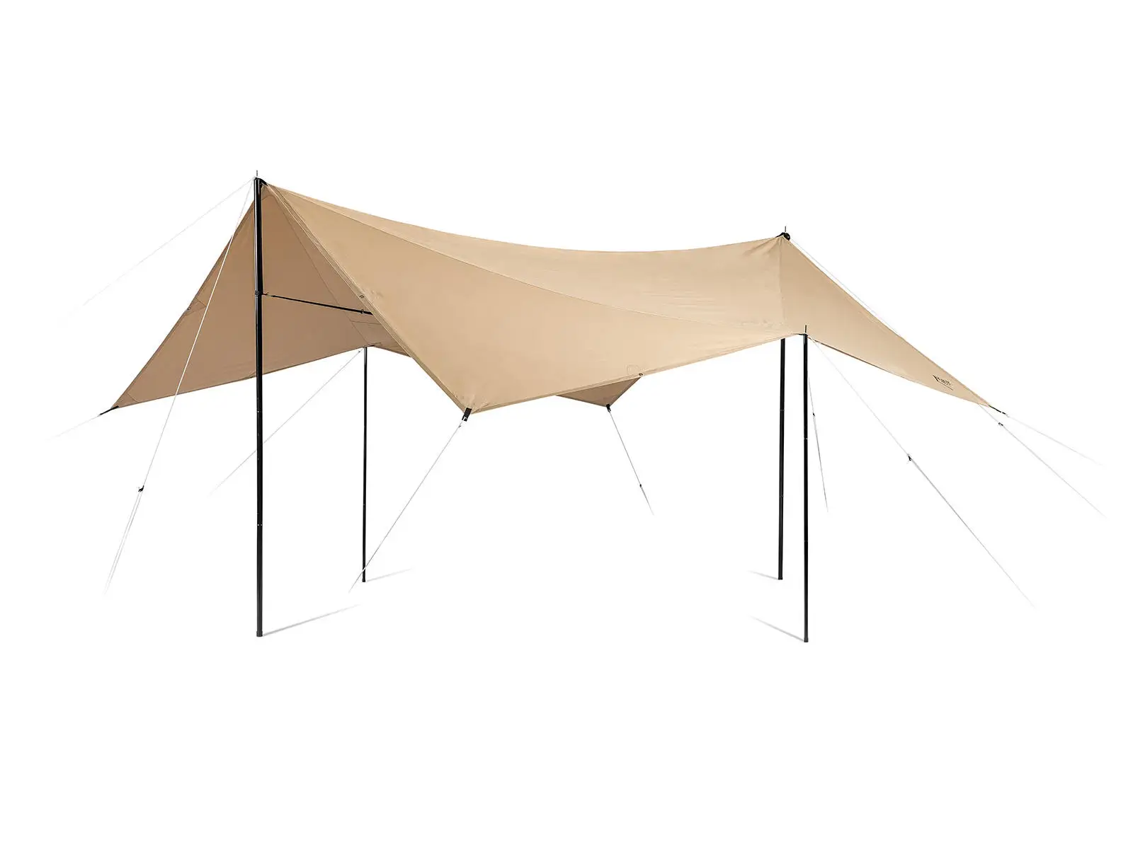 Sun Shade Rain Fly Camping Tarp With Tent Pole Sun Shelter Tarp Buy