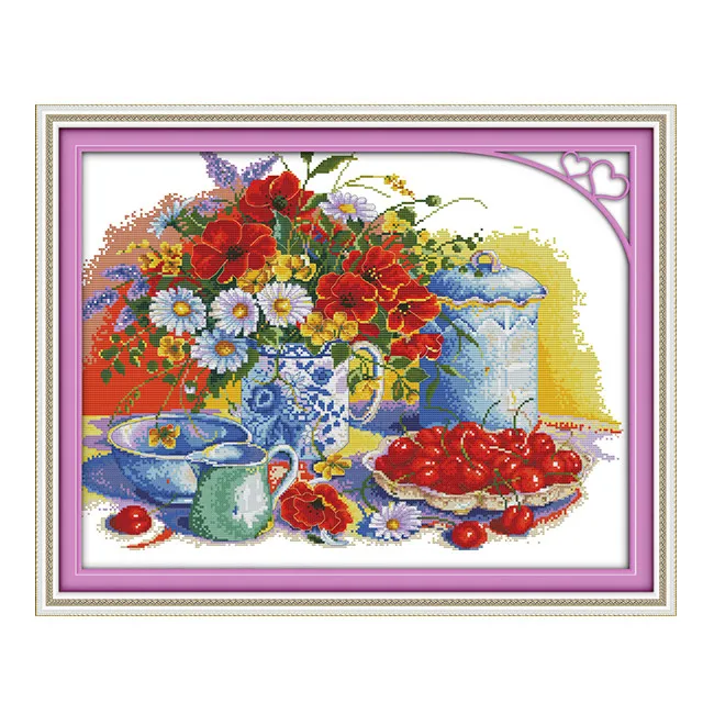 Рукоделие ручная работа, перекресная строчка для студентов и учеников