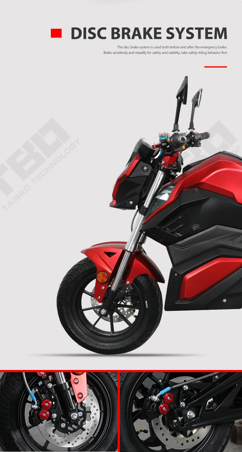 High Speed Motor Bike Off Road 5000w Power Motos 72v Battery Electric