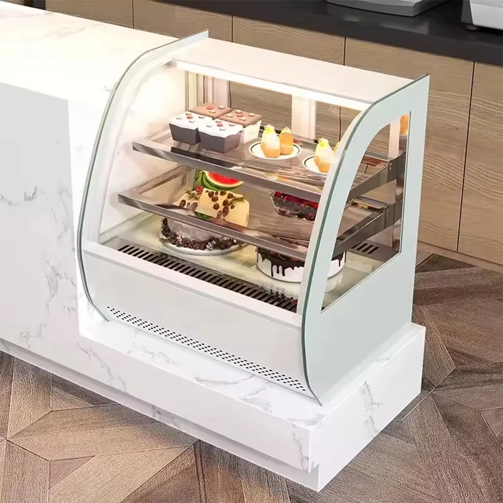 Rebirth Cupcake Display Refrigerator Refrigerated Counter Top Cake Display Refrigerated Sandwich Display Cooler