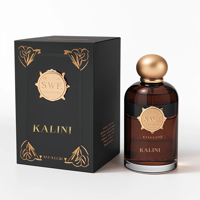 Customized Labels 50ml Luxury Packaging Boxes Empty Puff Perfume Bottle with Box
