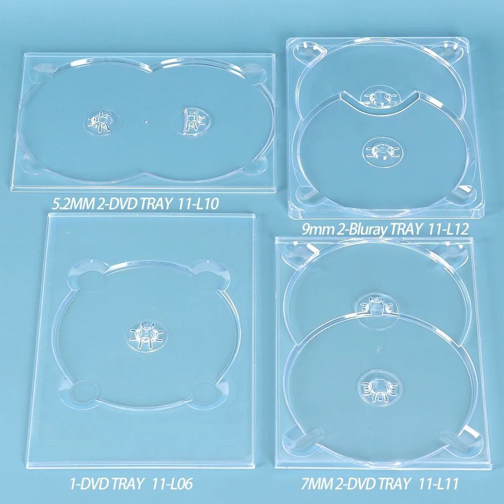 Clear Double DVD Digipacks | Custom CD & DVD Cases | Eco-Friendly