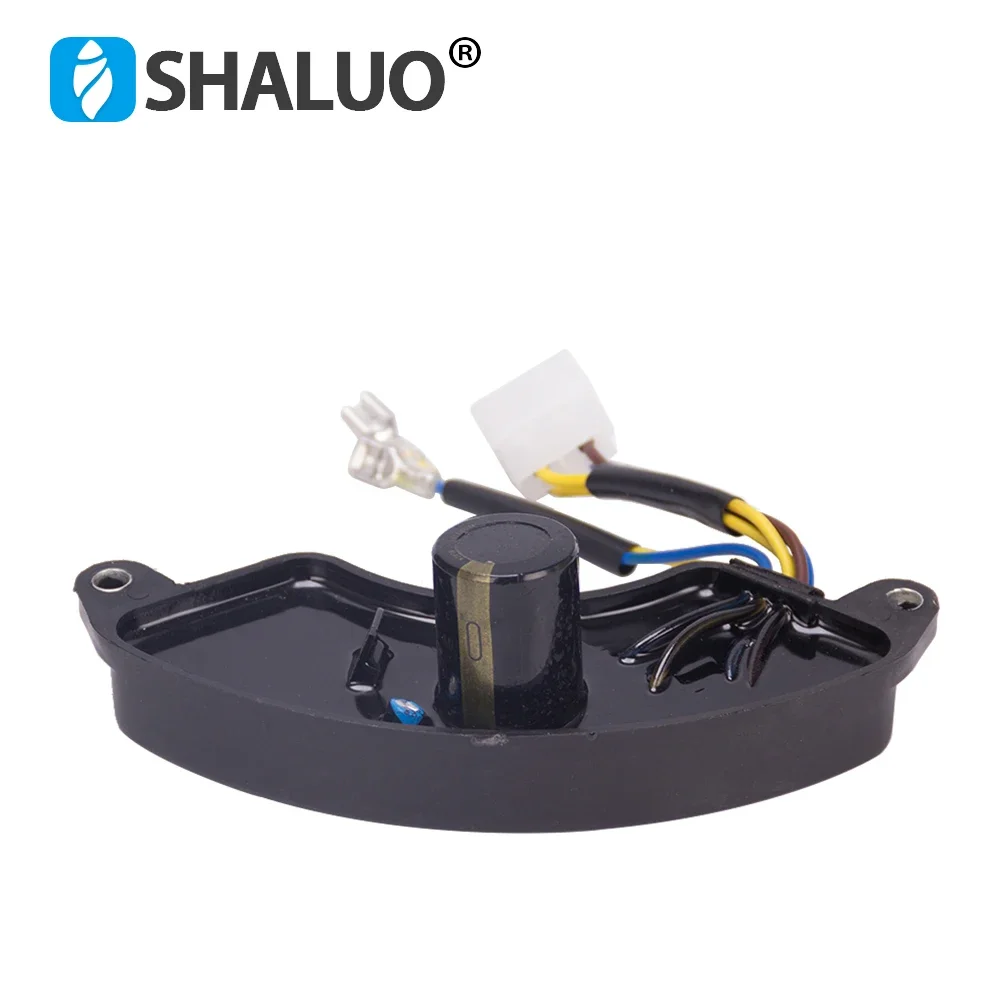 Regulador de voltaje autom&aacute;tico monof&aacute;sico 5kw 188 AVR, generador de gasolina, estabilizador de voltaje, caja de pl&aacute;stico