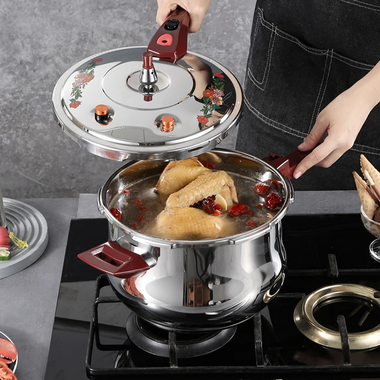 New Arrival High Quality Multi Function 5.5 Litre Stainless Steel Gas Pressure Cooker Doubles As