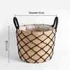 Straight Black Fishnet Large