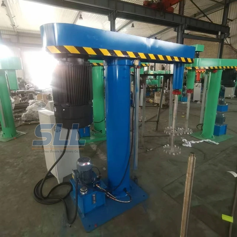 Paint Graphite Printing Oil Pigment Making Machine High Speed Hydraulic Lifting High Speed Disperser