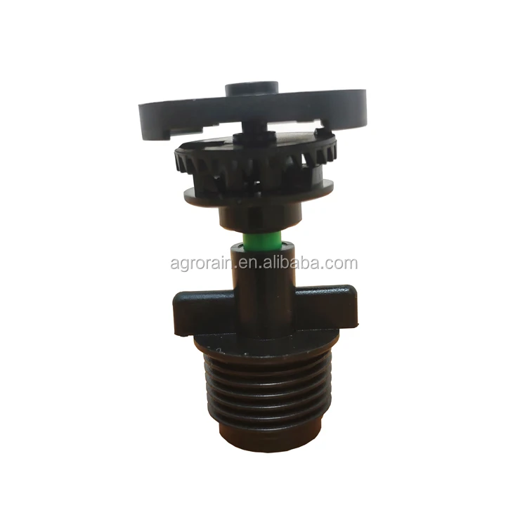 Dual Nozzle Rotating Irrigation Sprinkler Plastic Double Nozzle Watering Tool for Agriculture & Garden Irrigation System