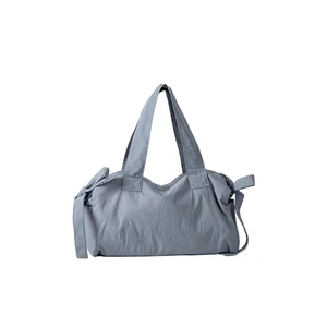 Factory Price Nylon Material Zipper Handbag Soft Single Shoulder Carrying Bag Women's Shoulder Bags