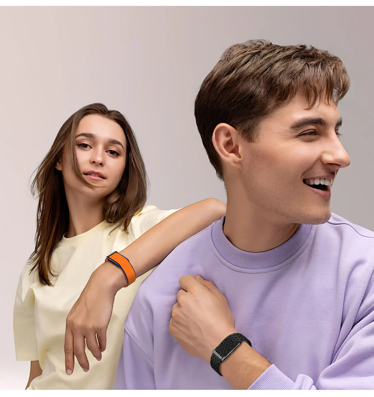 GH59 GPS Run Trajectory Smart Bracelet 1ATM Waterproof Call Message Notification Event Activity Tracker Screenless Smartwatch