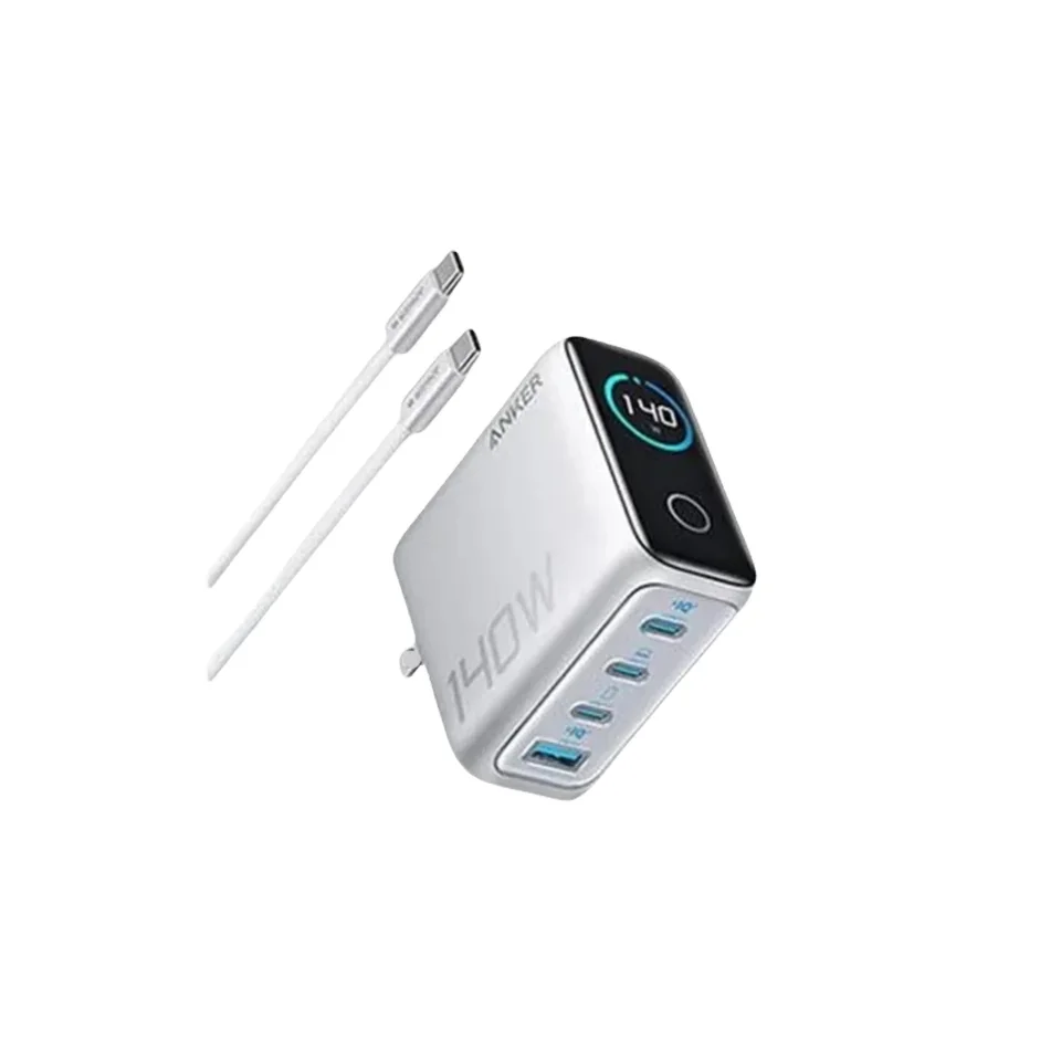 Anker Zolo 充電器 140W 3C1A PD3.1 Anker ZOLO 140W Gan 4-Port Electric Charger - Eco-friendly
