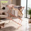 [Aleación de aluminio] Oro rosa [Extensible] 48-73*42*104cm