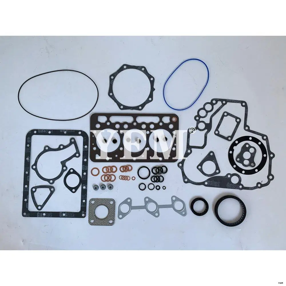 D640 Complete Gasket Set With Head Gasket for Kubota Engine Replacement Parts
