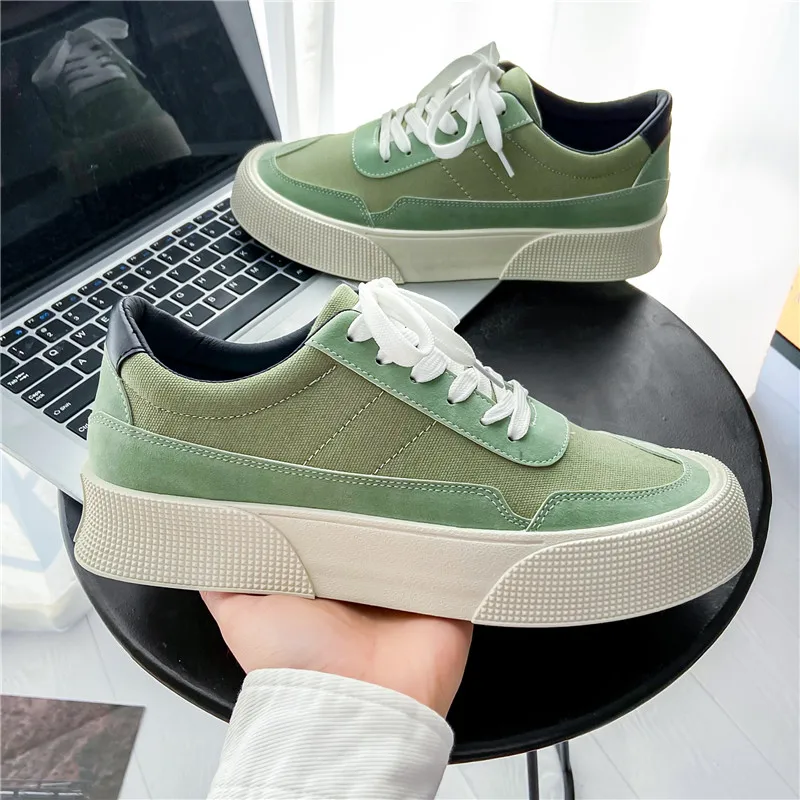 【送料関税込】STAR PLATFORM SKATE CANVAS SHOES Women's Platform Canvas skate shoes - Hot Fashion