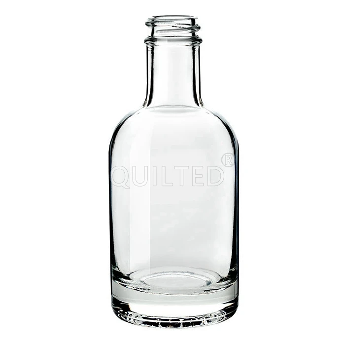 Nocturne Spirit Glass Bottles for Liquor 50ml 100ml 350ml 375ml 700ml Sizes with Screw Sealing and Cork