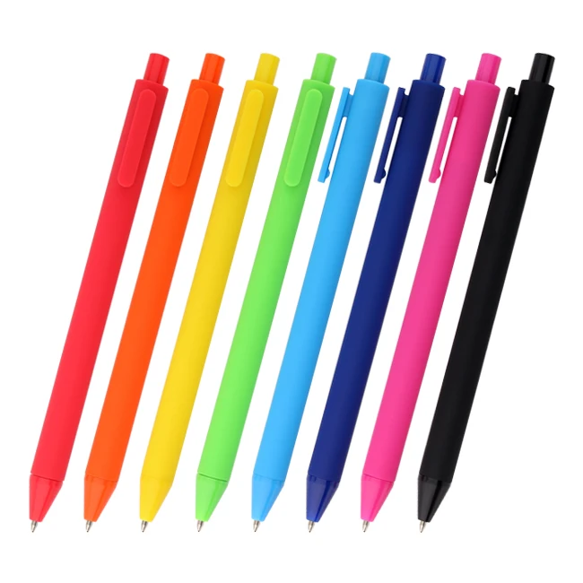 Advertising Ballpoint Pen Factory Direct Sales Professional Promotion Pull Paper Mark Water Drop Paint Banner Pen