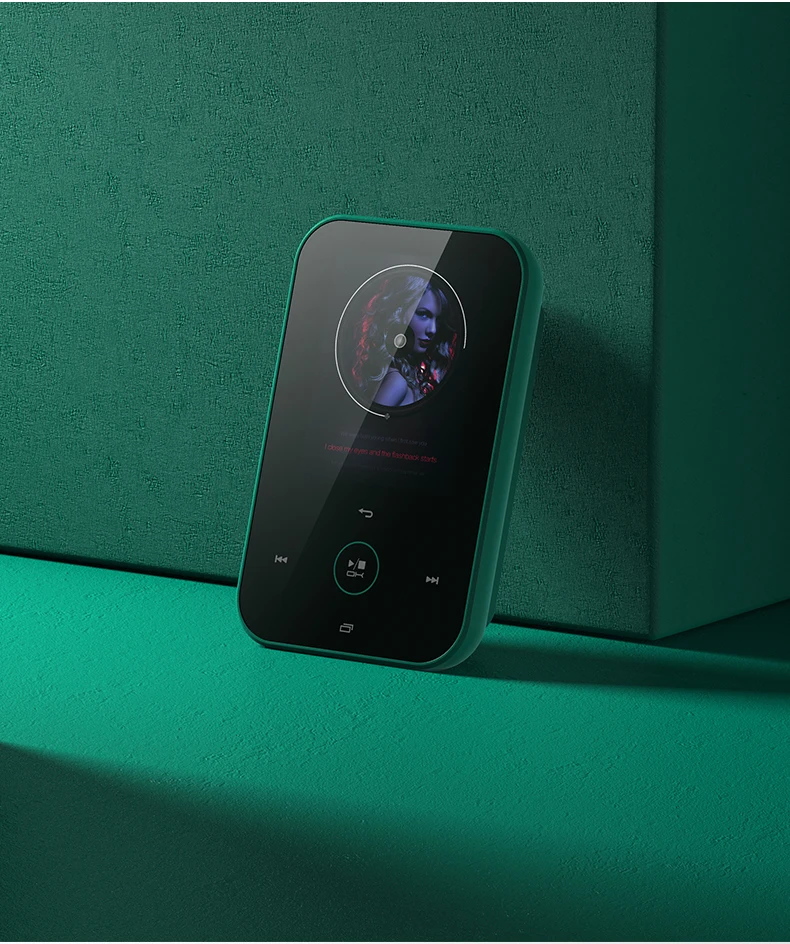Free Sample Hbnkh Mp3 Player Mp3 Wav Player with Fm Radio Function and Earphone Mp4 Player