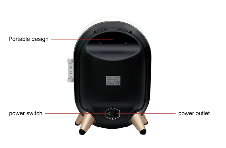 CENMADE Newest Skin Problem Analysis 3d Skin Scanner Analyzer