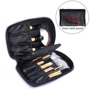 Multi Functional Girls Cosmetic brushes Pouch Makeup Brush Bag Organizer