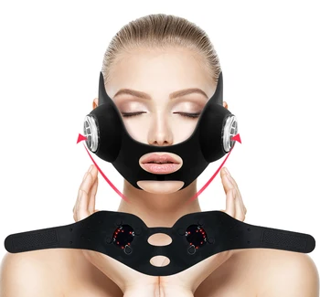 New EMS LED Anti Aging Slim Face Lift Neck Beauty Face Slimming Mask to Reduce Double Chin Electric V Shaped Thin Face Massager