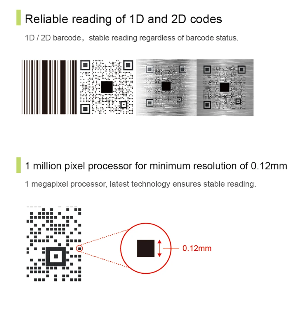 Senpum Industrial Long Range Barcode Reader Machine Embedded Barcode ...