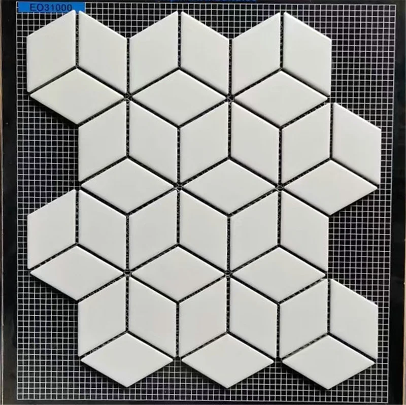 500 Piastrelle A Mosaico Autoadesive A Forma Di Rombo - Effetto Specchio Per DIY - Foto 9