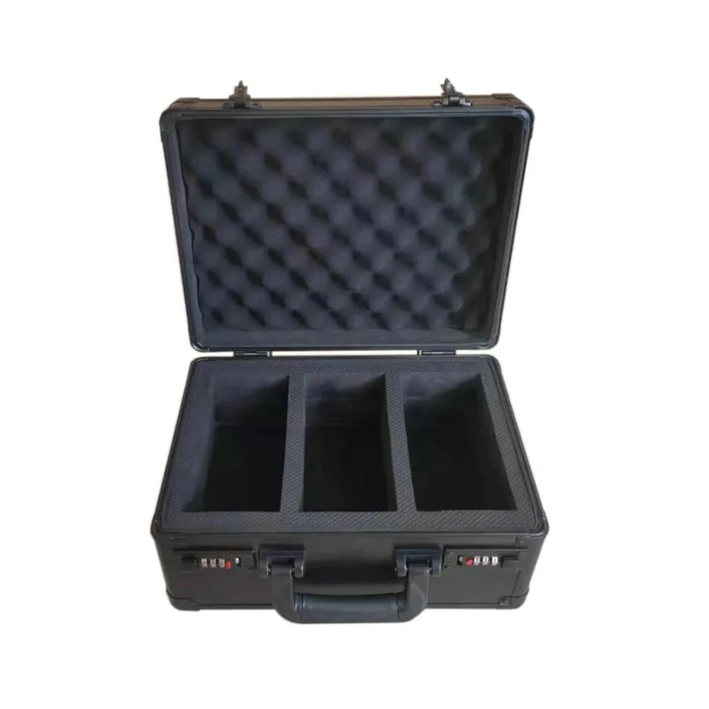 Ningbo Factory 4 Row Custom Aluminum Graded Card Storage Carrying Case