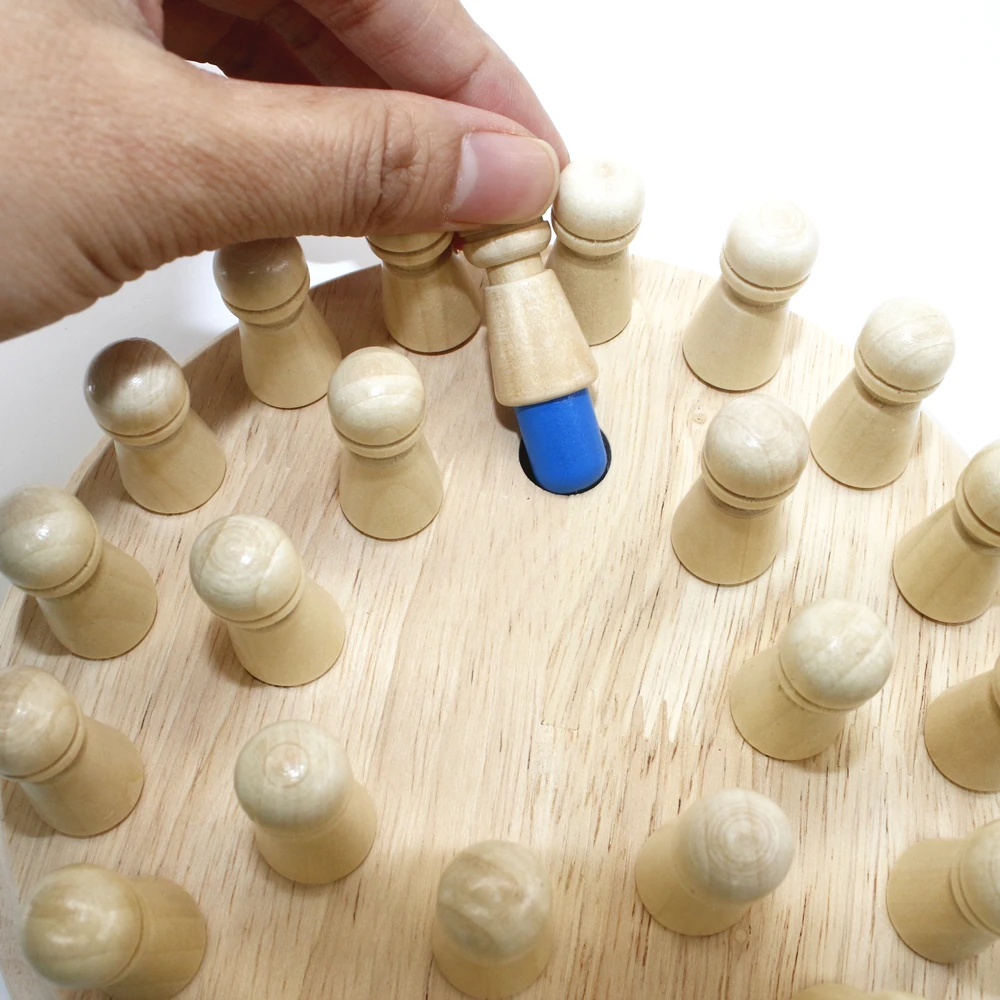 Настольная игра CHRT с забавными блоками игрушка для взаимодействия родителей и детей деревянная палочка запоминания набор шахматных палочек мальчиков девочек от 3 до