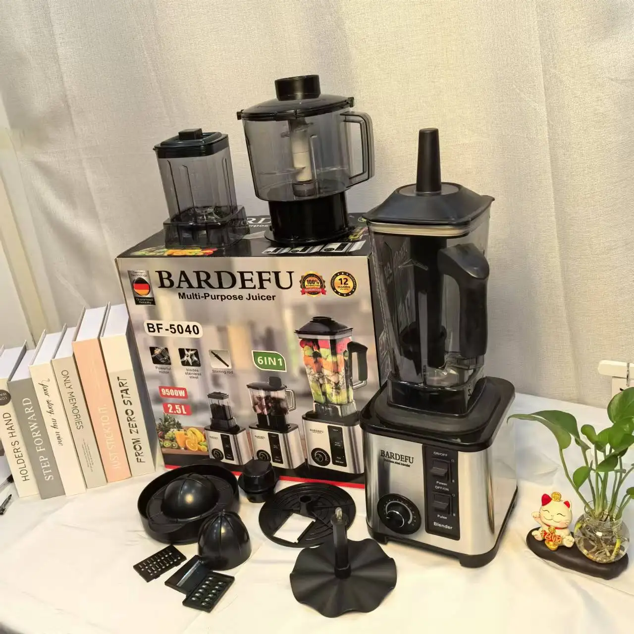 China Manufacture 8 in 1 Multi-Purpose Blender 9500W Heavy Duty